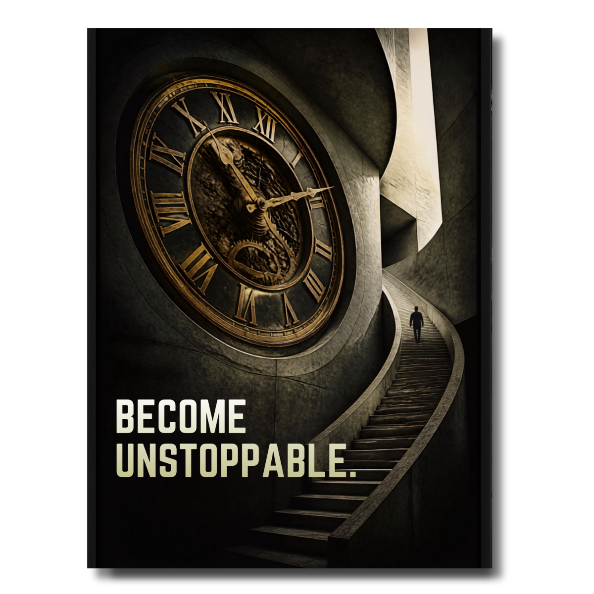 Become Unstoppable. canvas print, frameless